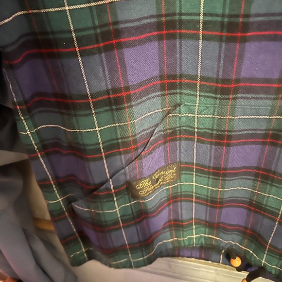 Vermont Flannel Hooded Flannel Pullover - Picture 5 of 7